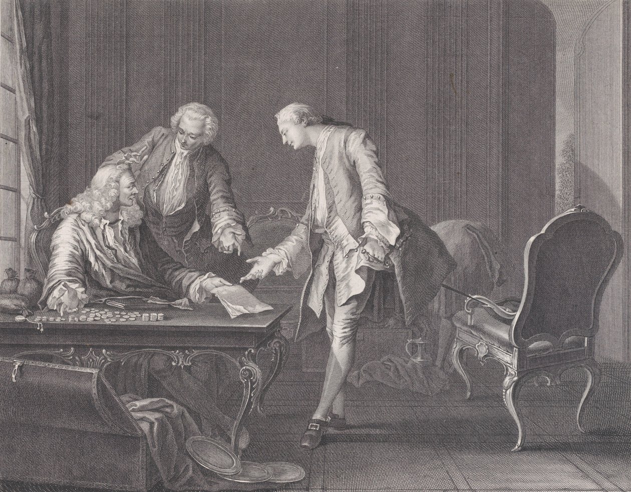 Le fils prodigue réclamant son héritage - Rene Gaillard