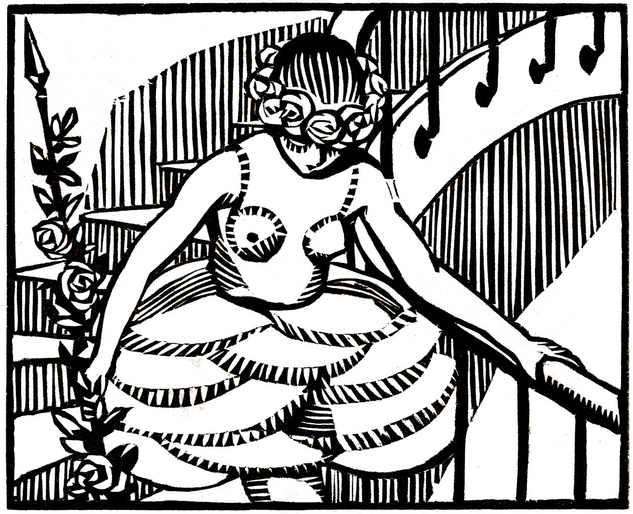 Illustration pour « Mitsou » de Colette - Rene George Hermann Paul
