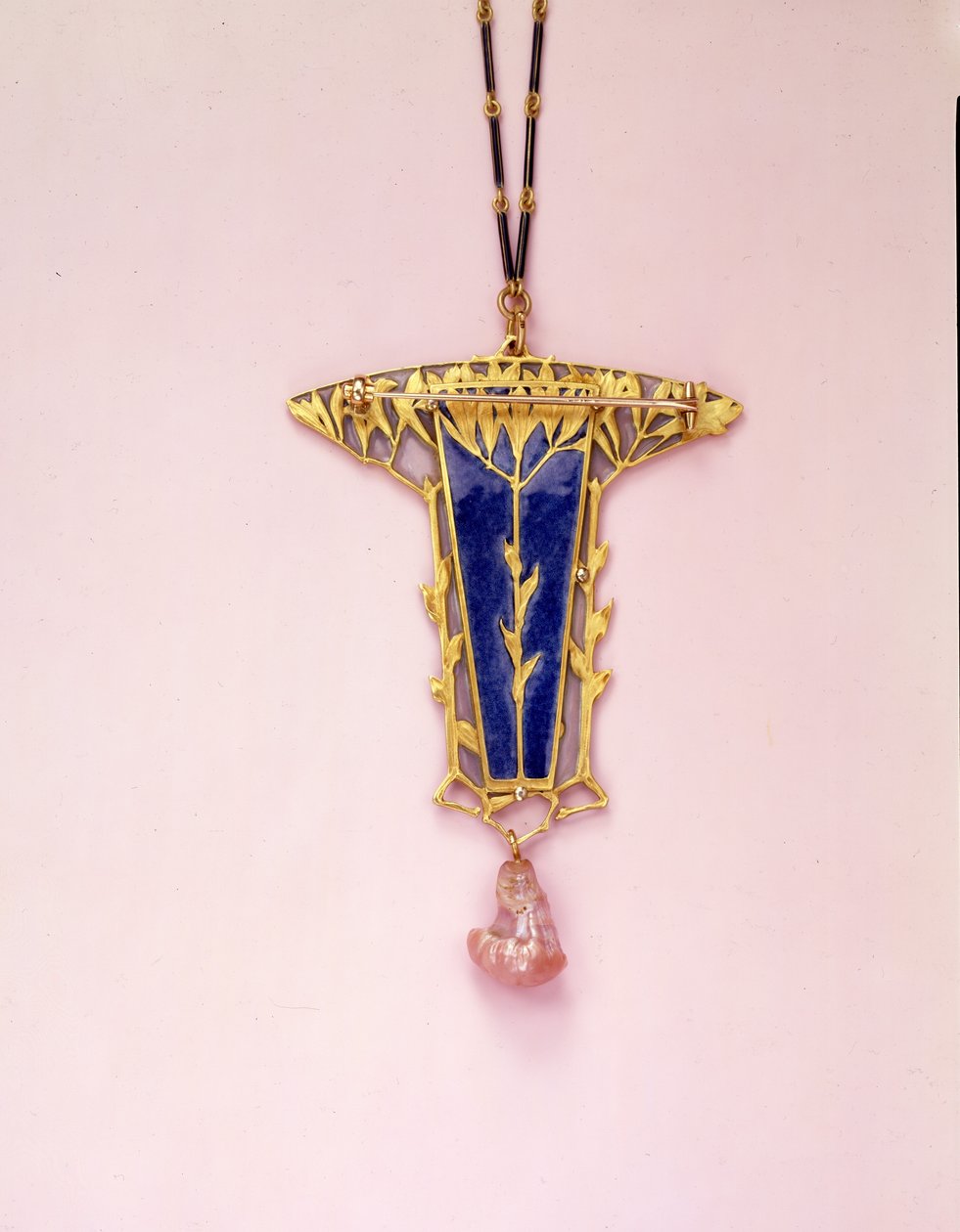 Broche pendentif et chaîne - Rene Jules Lalique