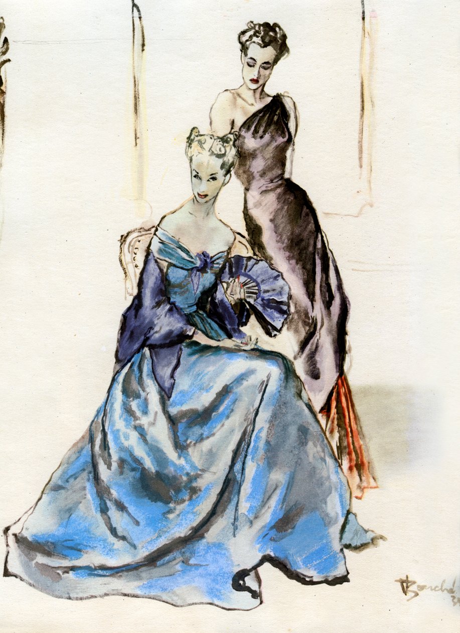 Modes françaises du 20e siècle, 1938 - Rene Robert Bouche