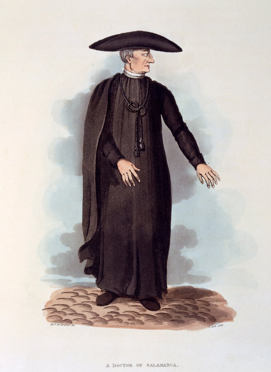Un docteur de Salamanque, illustration de 