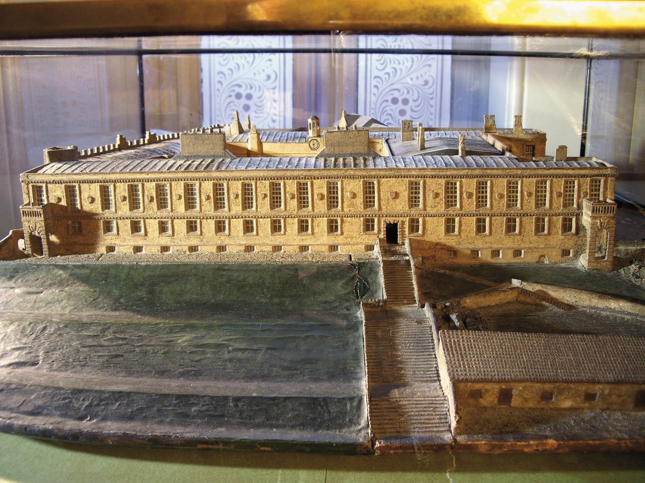 Modèle du château de Charles II, 1799 - Revd. William Mounsey