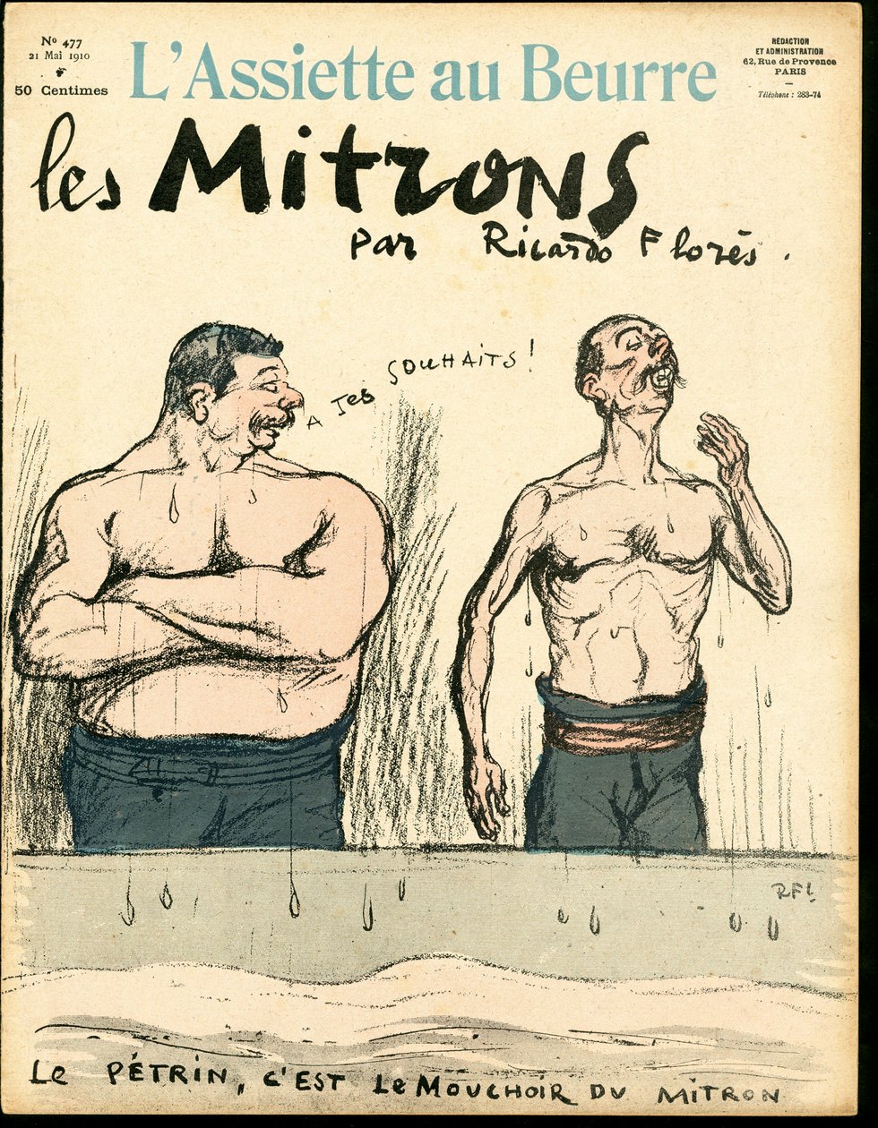 Couverture de The Butter Plate, numéro 477, Satirique en Couleurs - Ricardo Flores