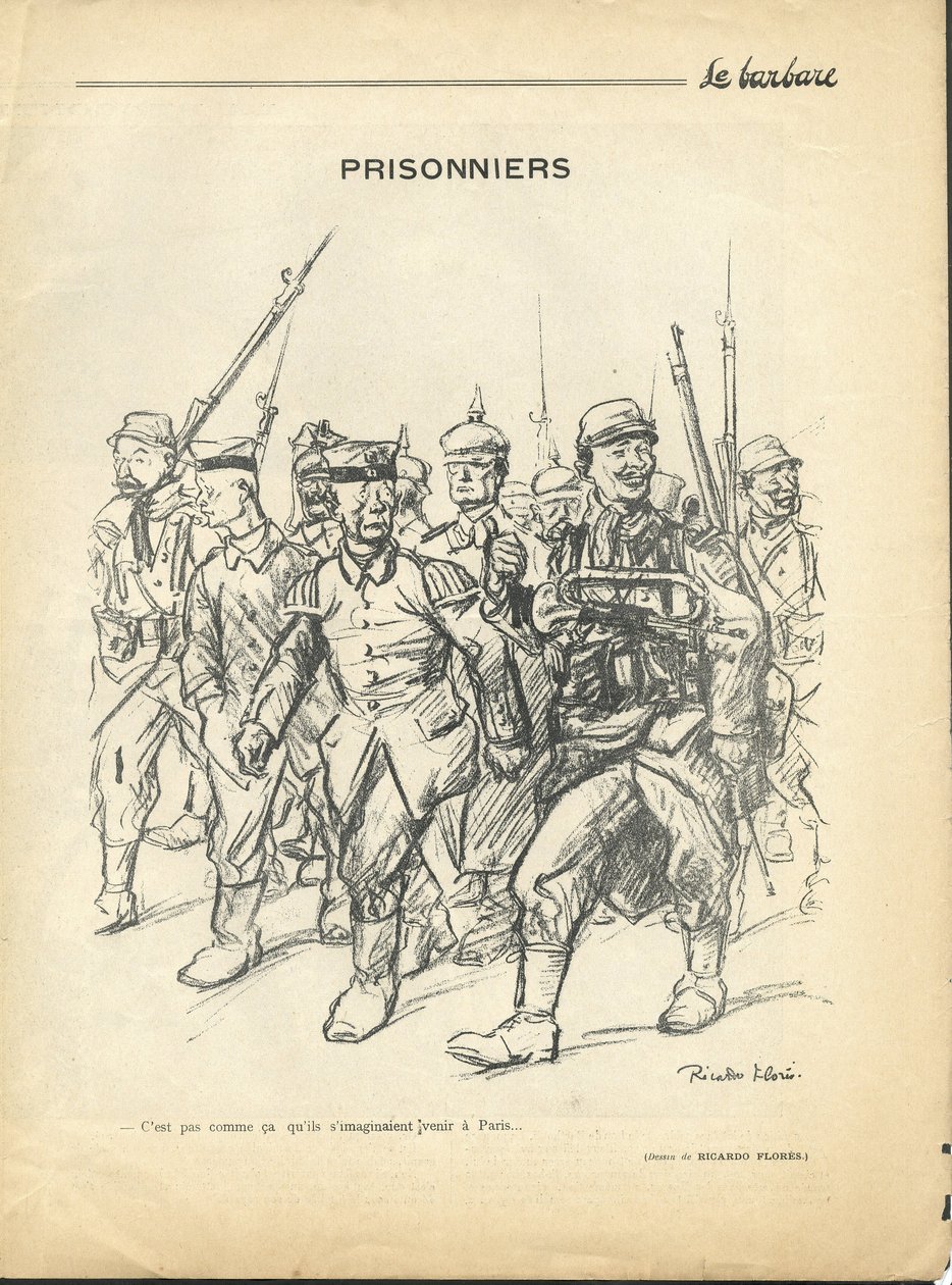 Illustration de Ricardo Flores dans Le Barbare, No. 4 - Ricardo Flores