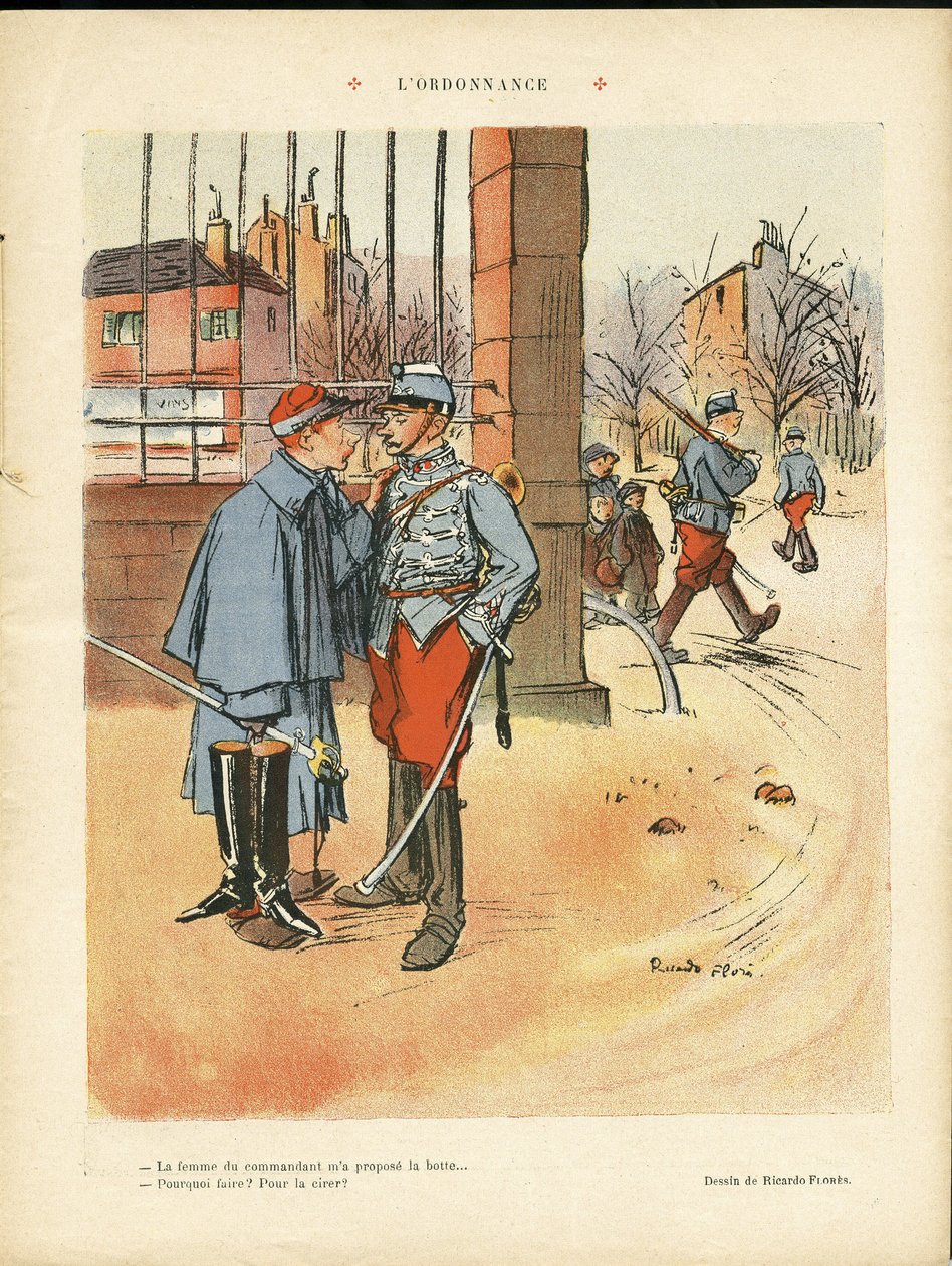 Illustration de Ricardo Flores (1878-1918) dans Le Rire, 05/06/09 - L