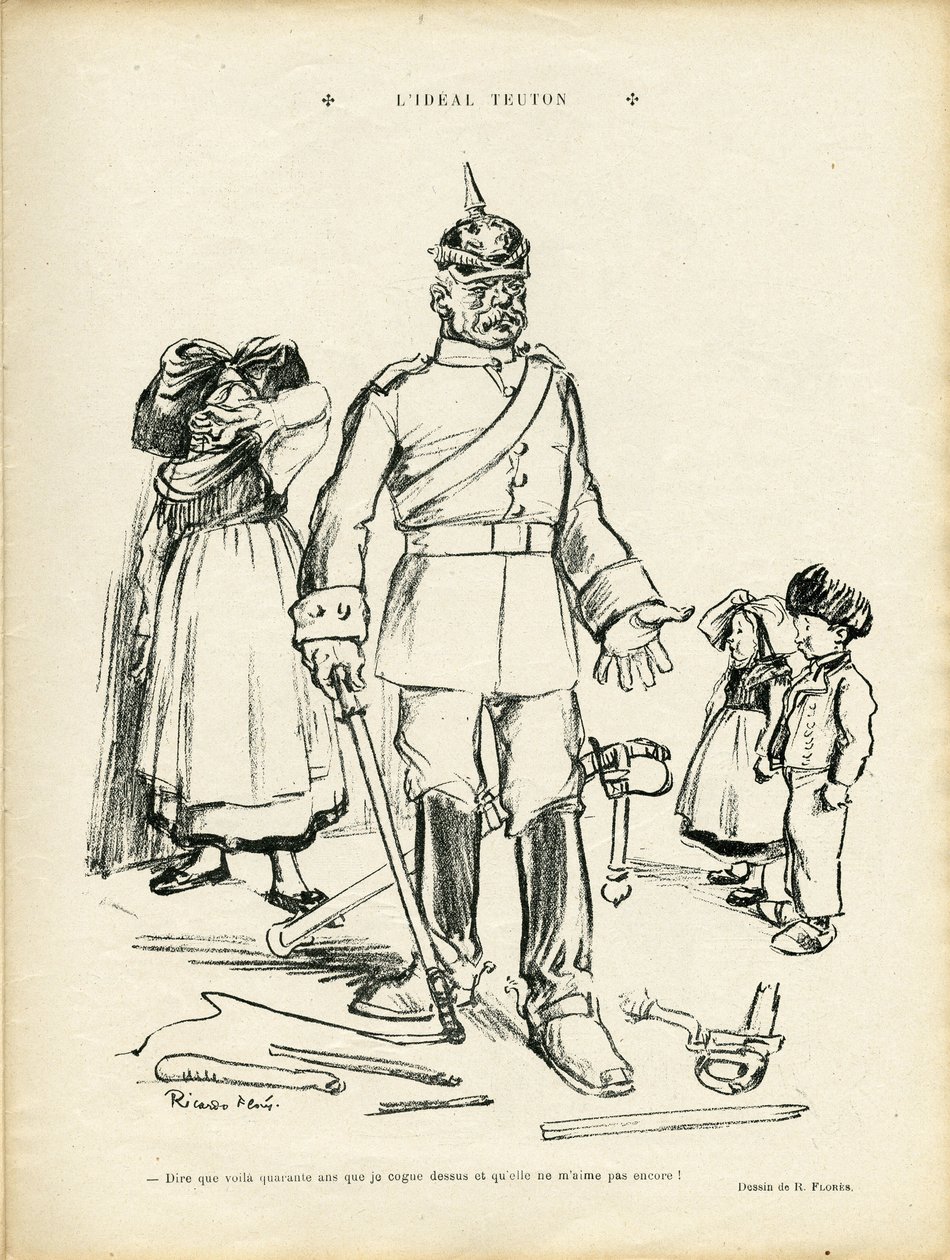 Illustration de Ricardo Flores (1878-1918) dans Le Rire - Ricardo Flores