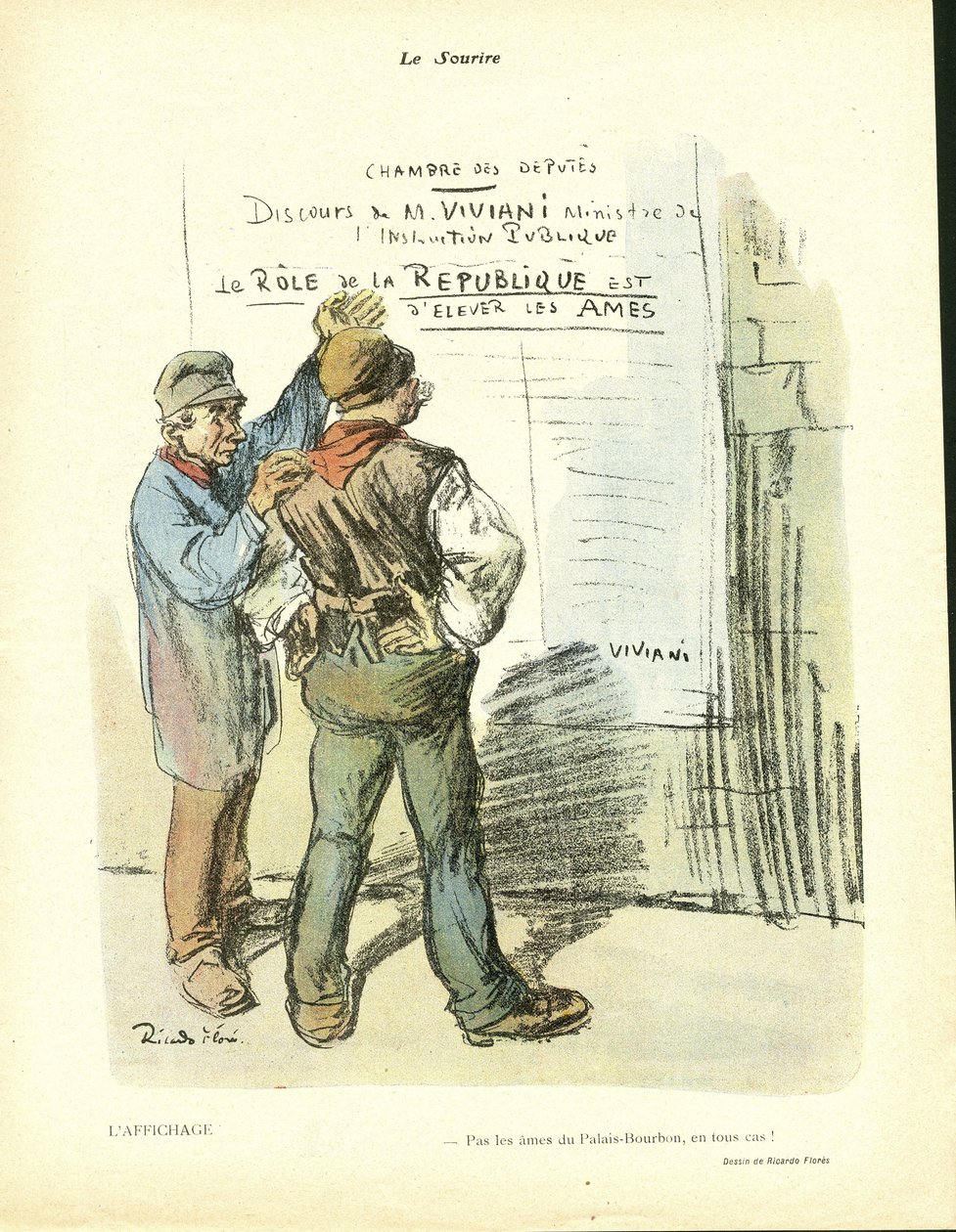 Illustration de Ricardo Flores (1878-1918) dans Le Smile, no 20 - Ricardo Flores