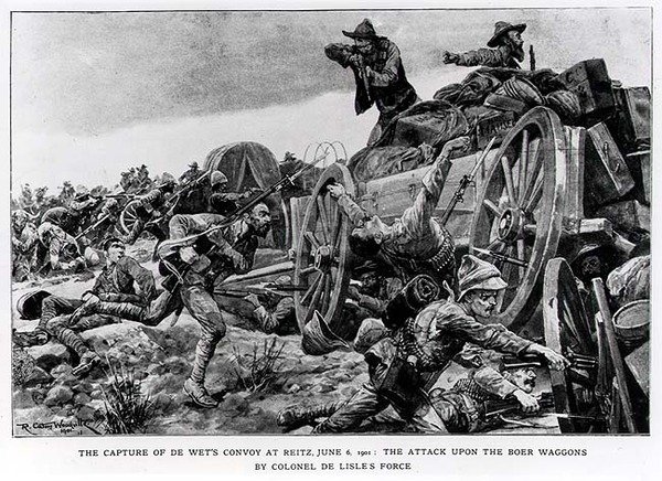 La capture du convoi de de Wet à Reitz, 6 juin 1901. L