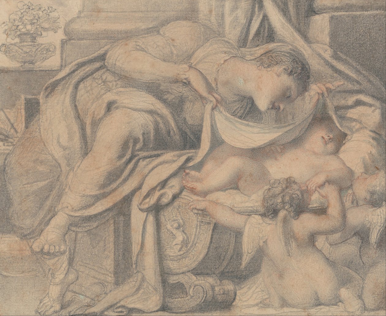 Vénus adorant Cupidon - Richard Cosway