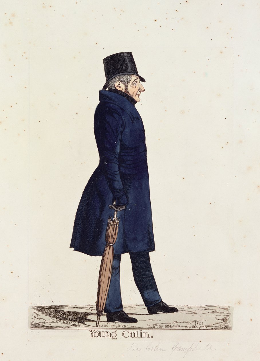 Jeune Colin, 1827 - Richard Dighton