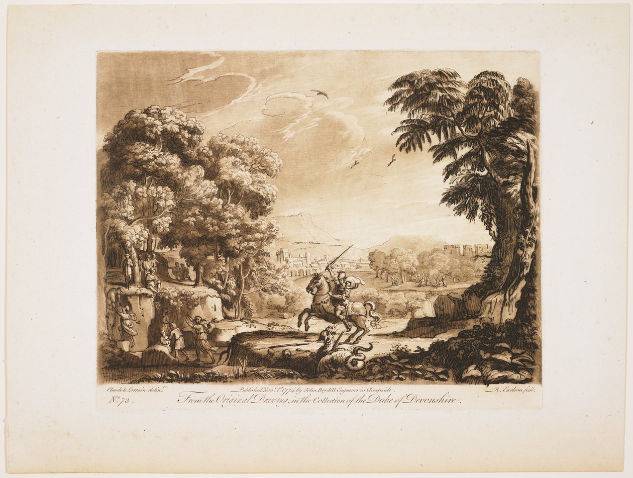 Planche No. 73 de Liber Veritatis - Richard Earlom