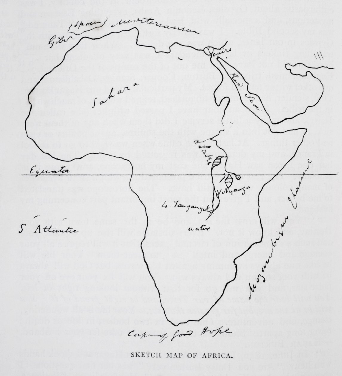 Carte esquisse de l