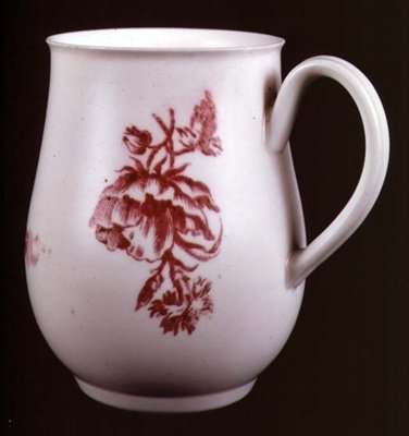Mug de Derby représentant un bouquet floral - Richard Holdship