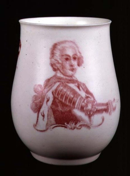 Mug de Derby représentant le roi de Prusse - Richard Holdship
