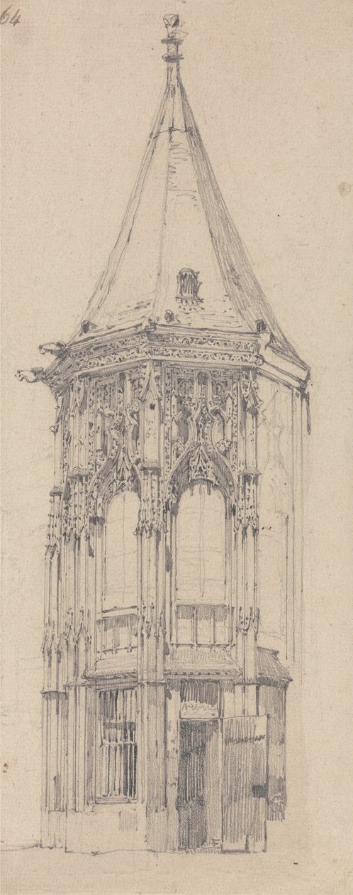 Palais de Justice, Rouen - Richard Parkes Bonington