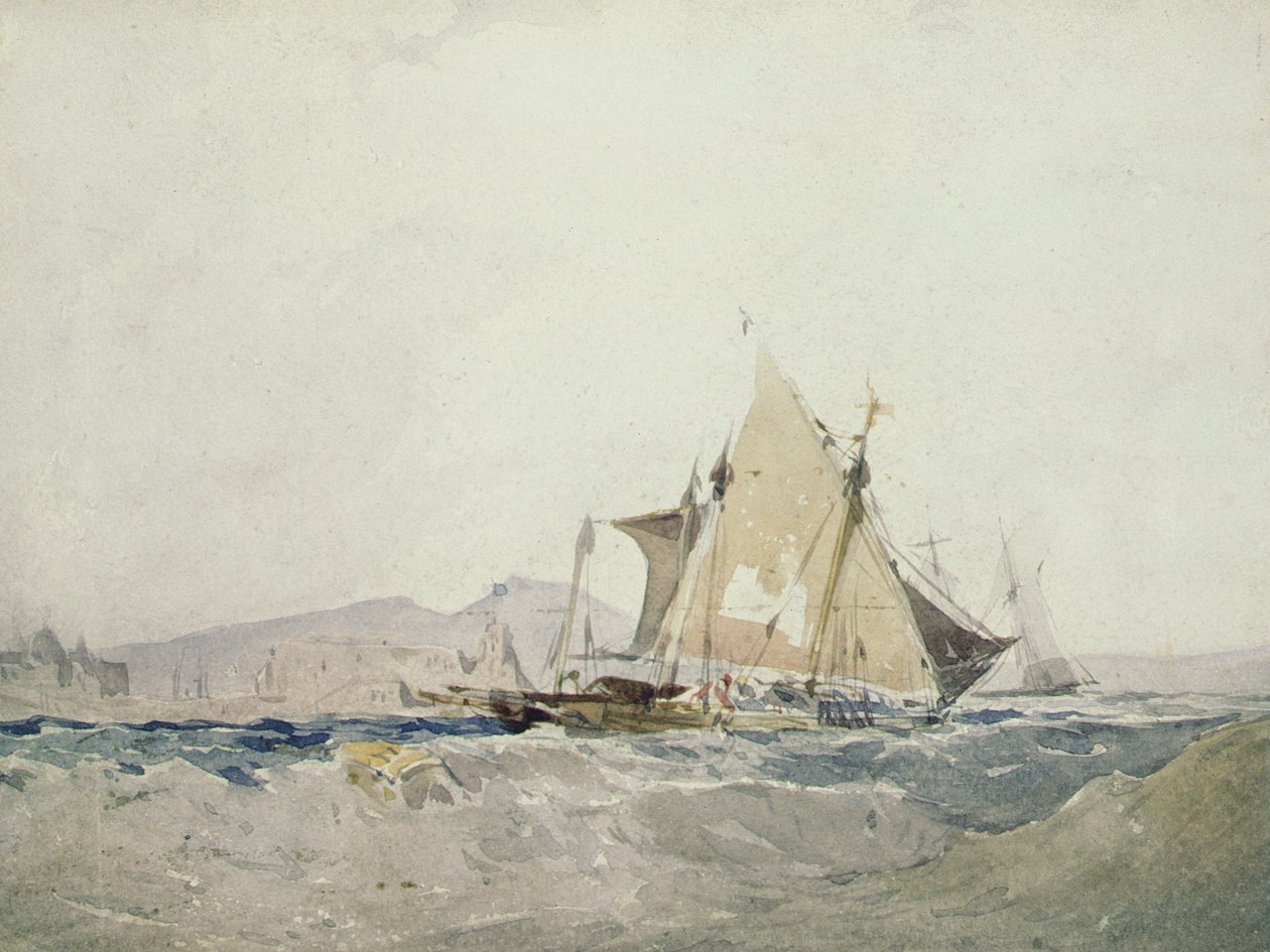 Paysage marin - Richard Parkes Bonington