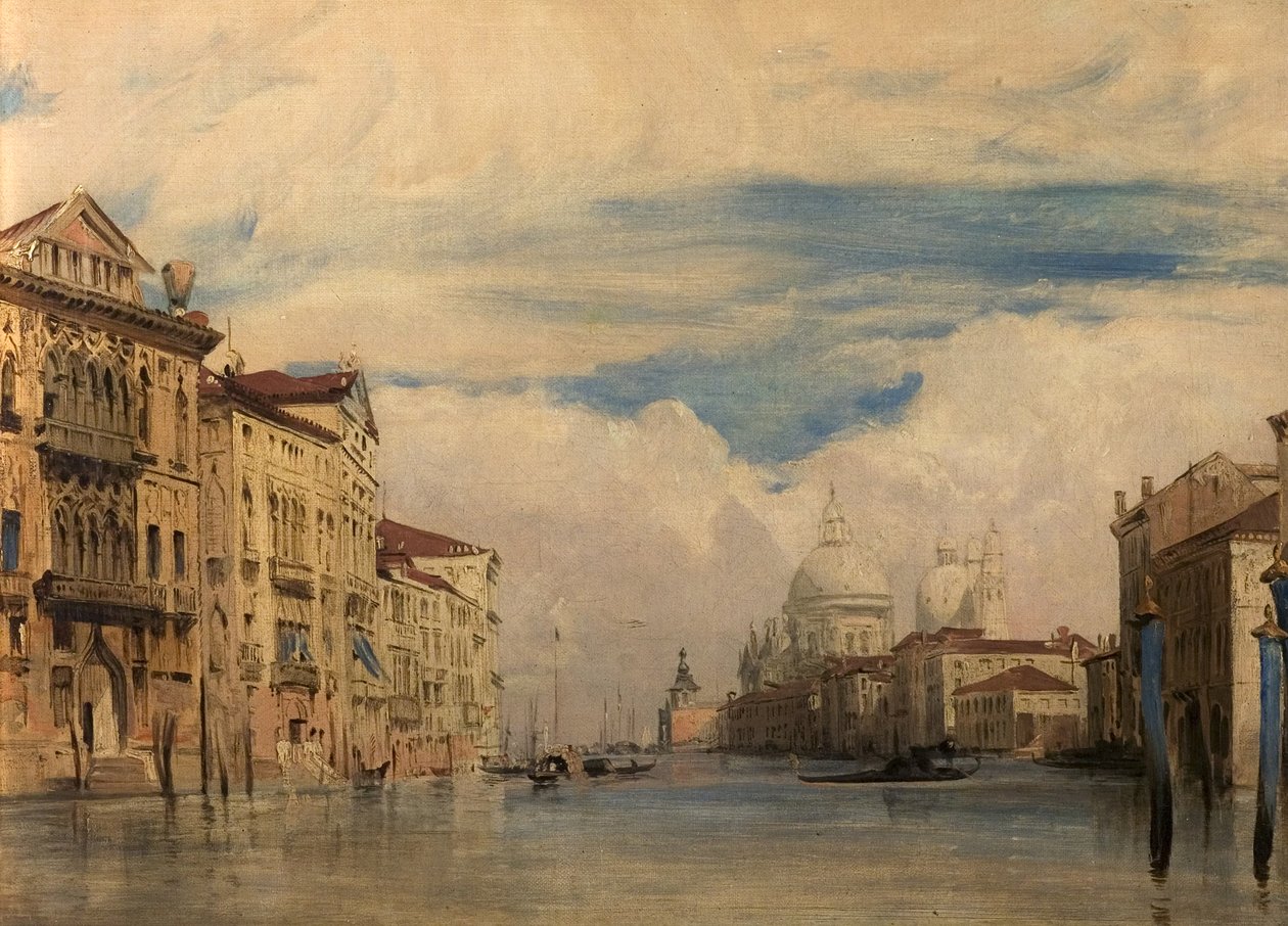 Le Grand Canal, Venise, Italie, 1826-27 - Richard Parkes Bonington