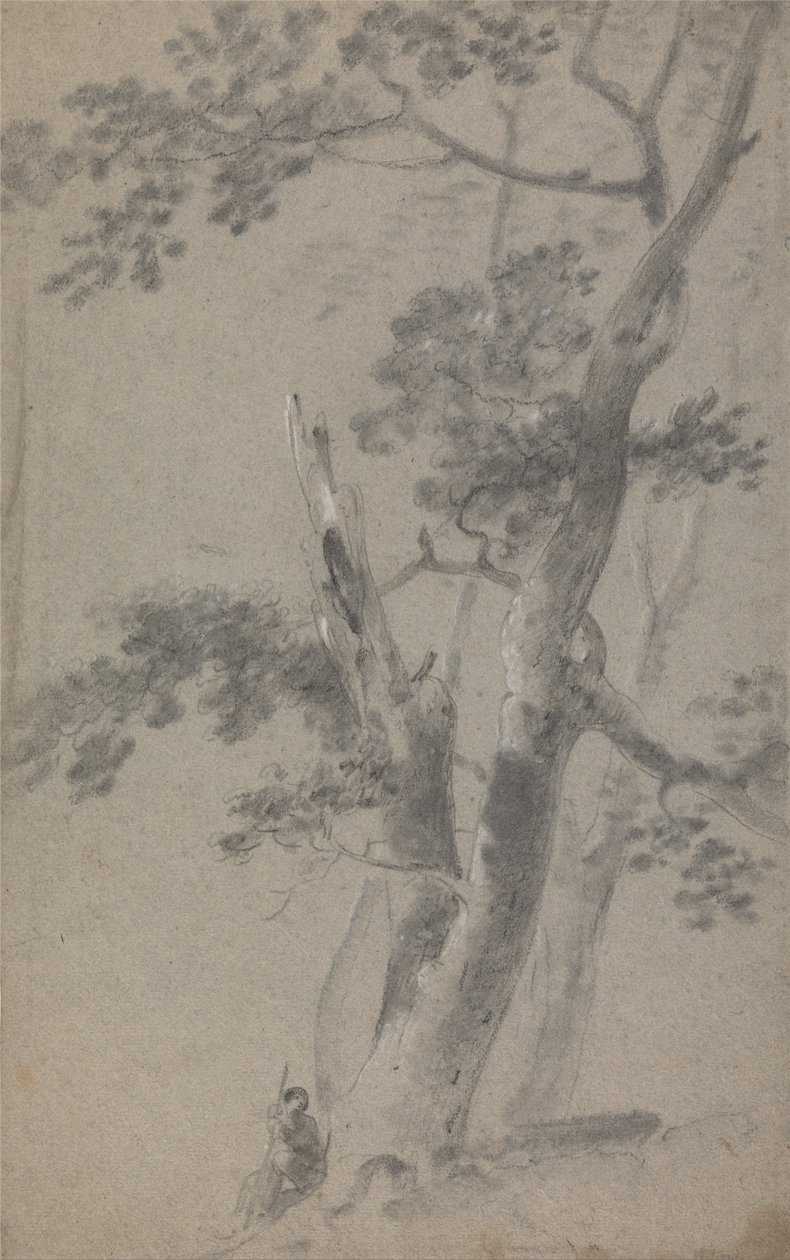 Berger assis sous un arbre - Richard Wilson