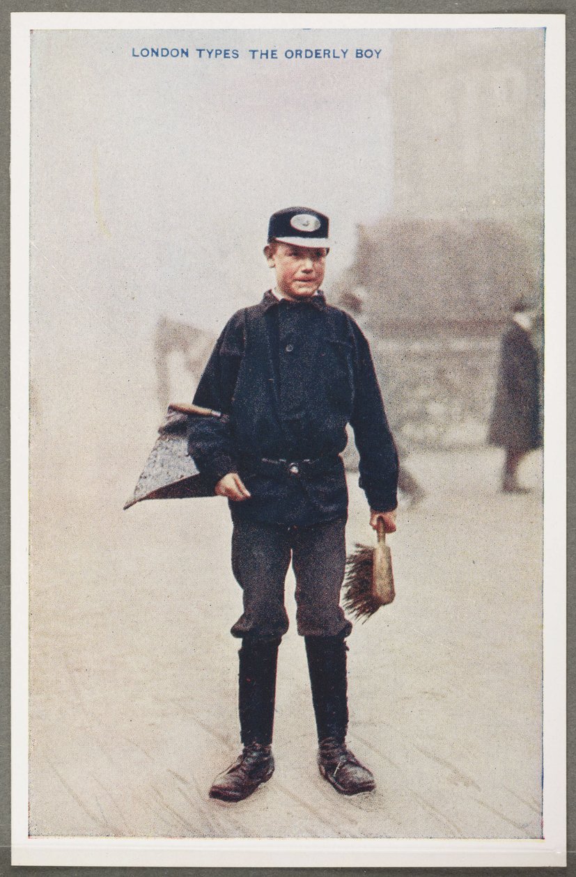 Types londoniens : Le garçon ordonné, vers 1914 - John Pardon