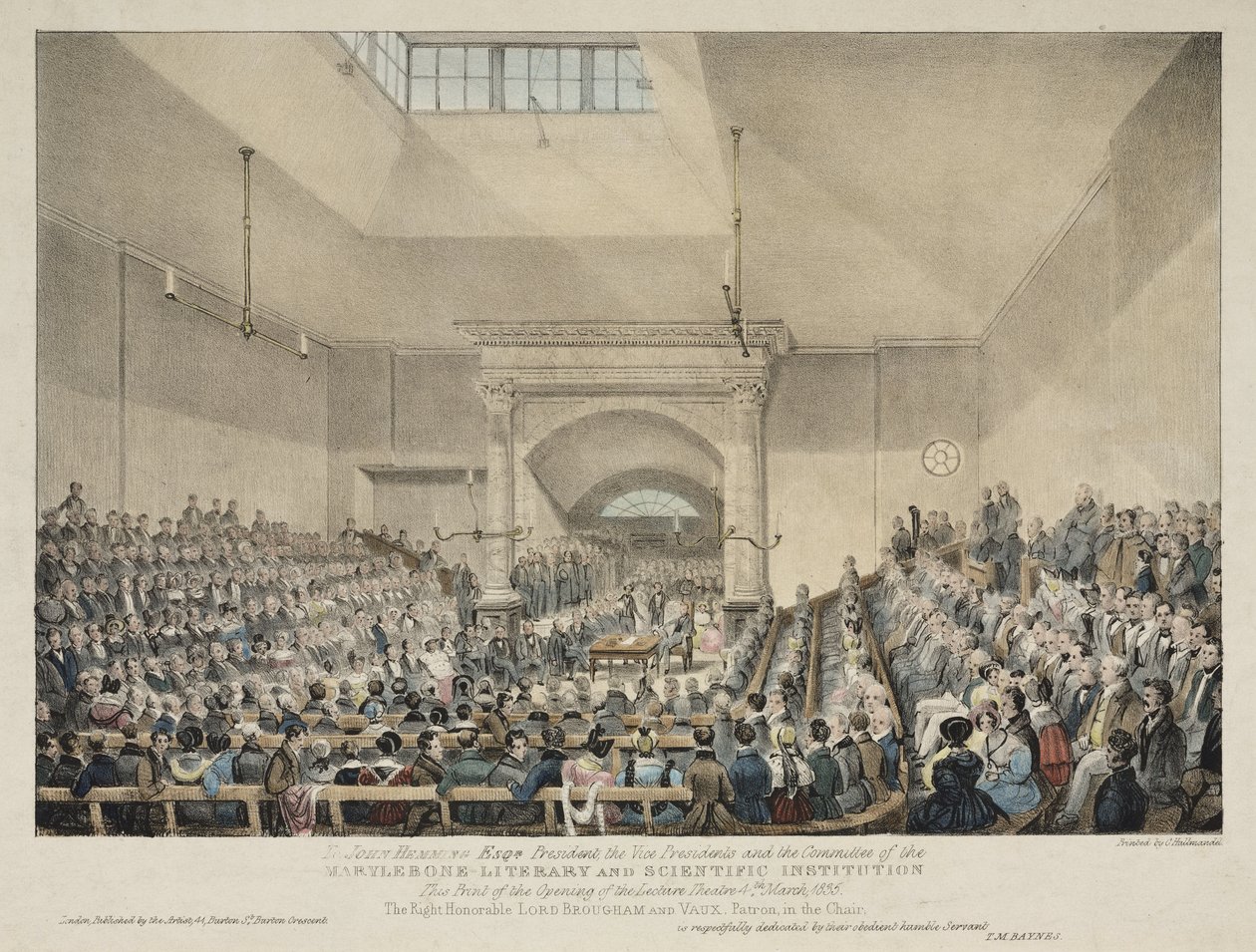 Ouverture du théâtre de conférences à Marylebone, Londres - John Pardon