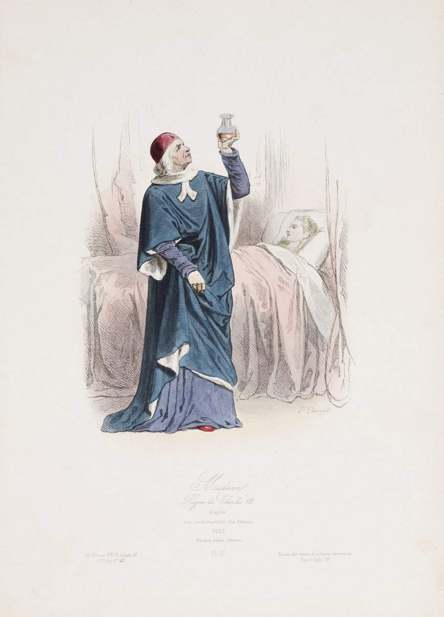 Soins aux patients Médecine: Règne de Charles VIII, France - John Pardon