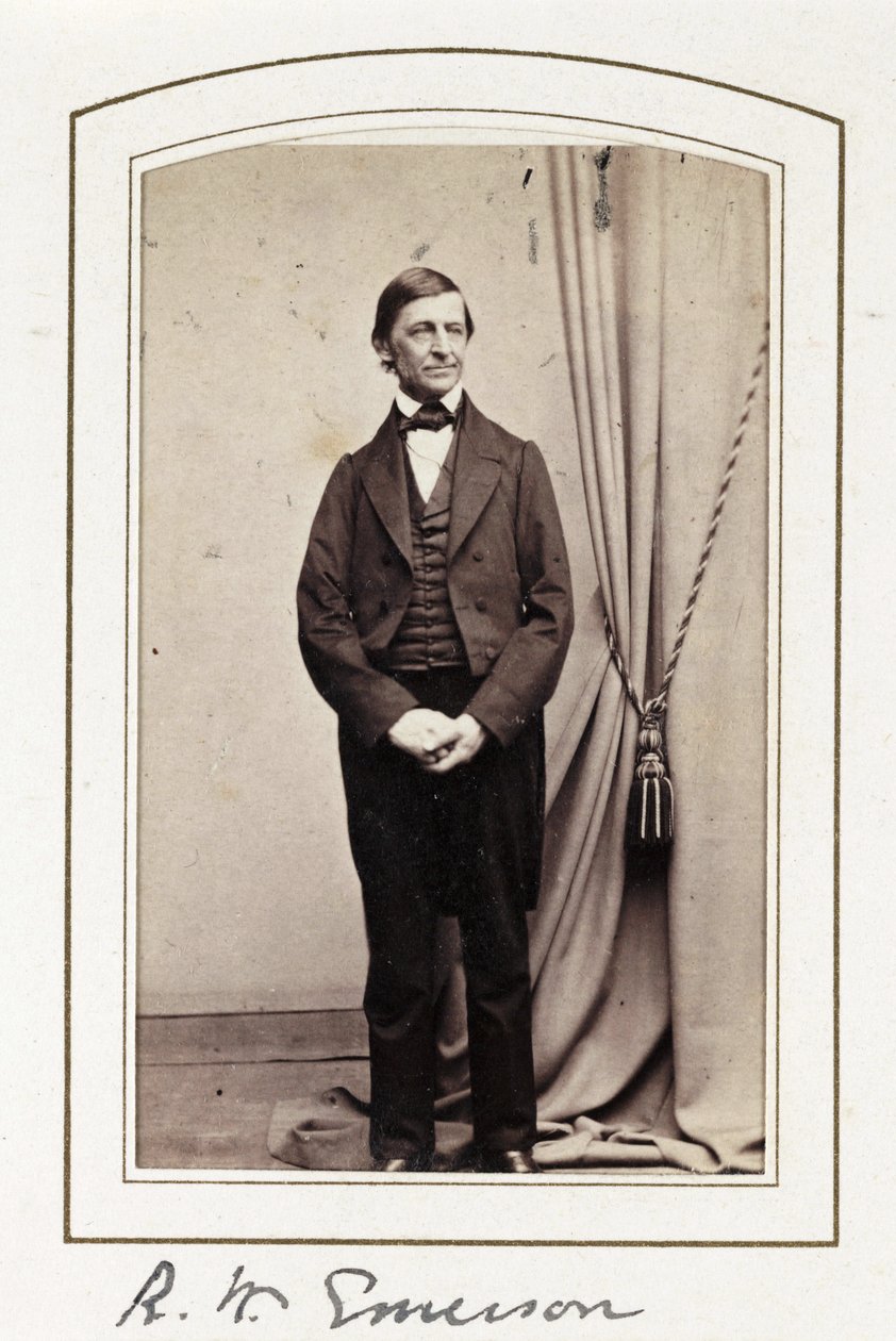 R W Emerson, vers 1860 - John Pardon