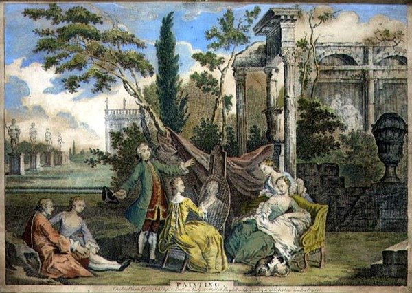 Peinture, pub. par F. Bull, John Boydell et W. Herbert, vers 1750 - Richard (after) Houston