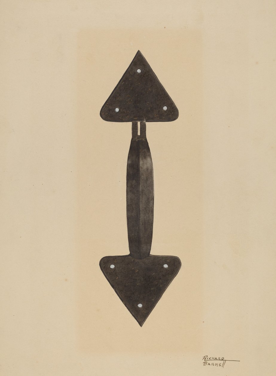 Poignée de porte - Richard Barnett
