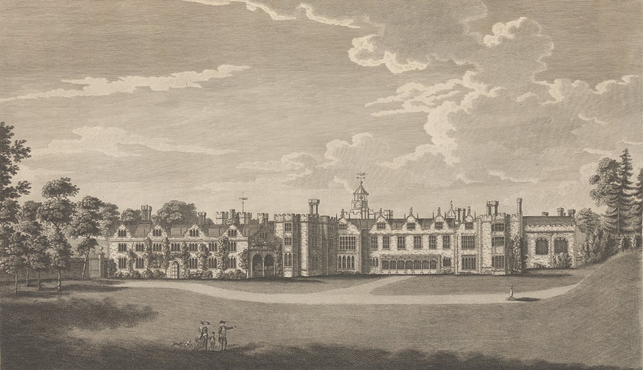 Knole, près de Sevenoke, dans le comté de Kent, anciennement un palais appartenant à l