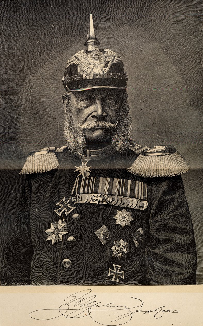 Guillaume Ier 1797-1888, Roi de Prusse et Empereur allemand, à l