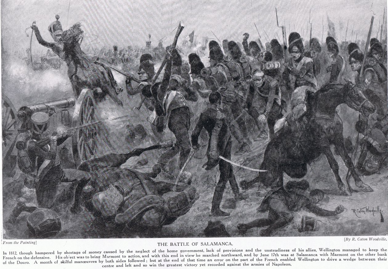 La bataille de Salamanque, illustration de 