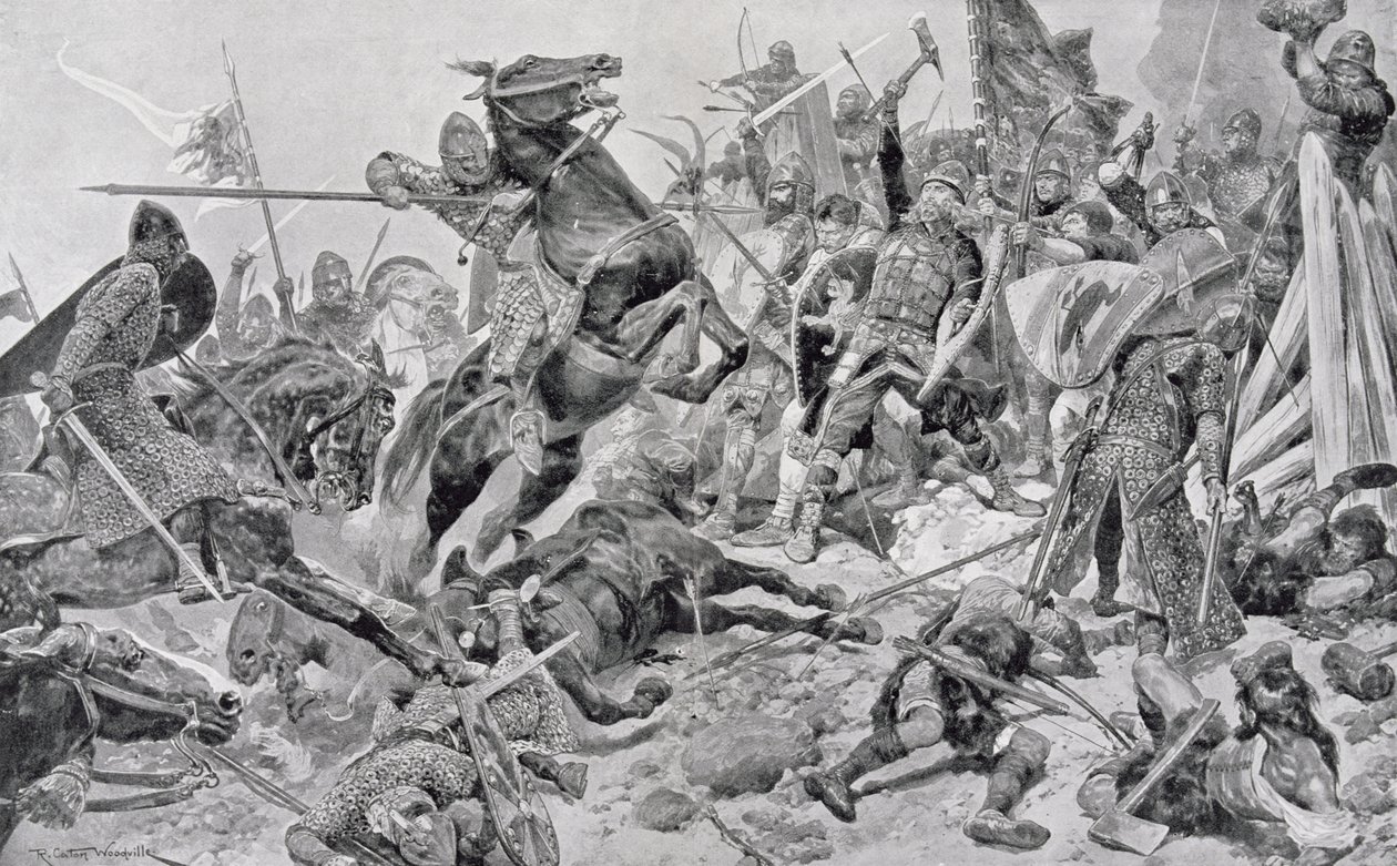 Dernière résistance de Harold, illustration de 