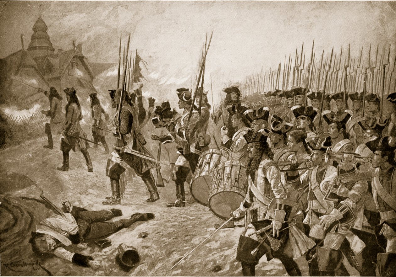 La bataille de Blenheim : prise d
