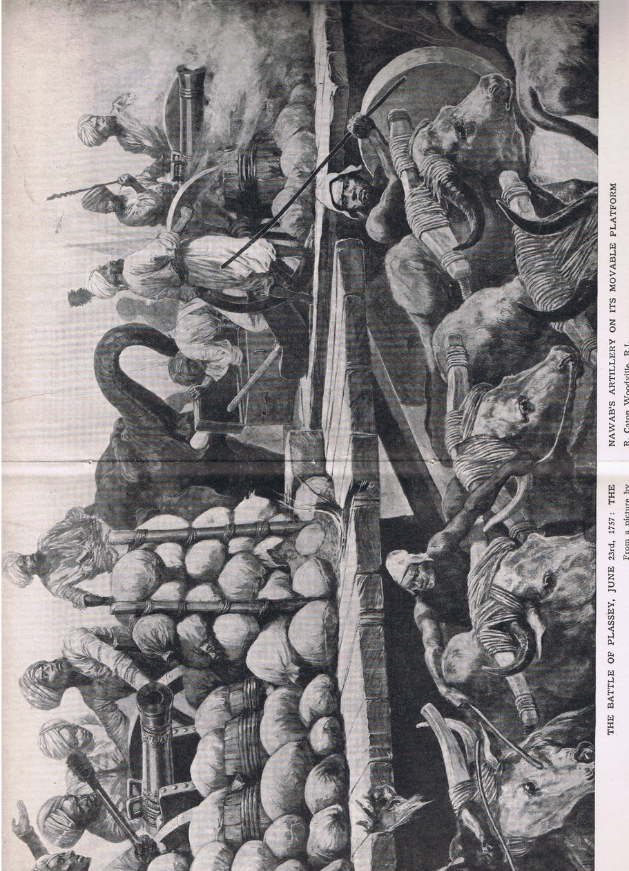La bataille de Plessey 23 juin 1757 : L