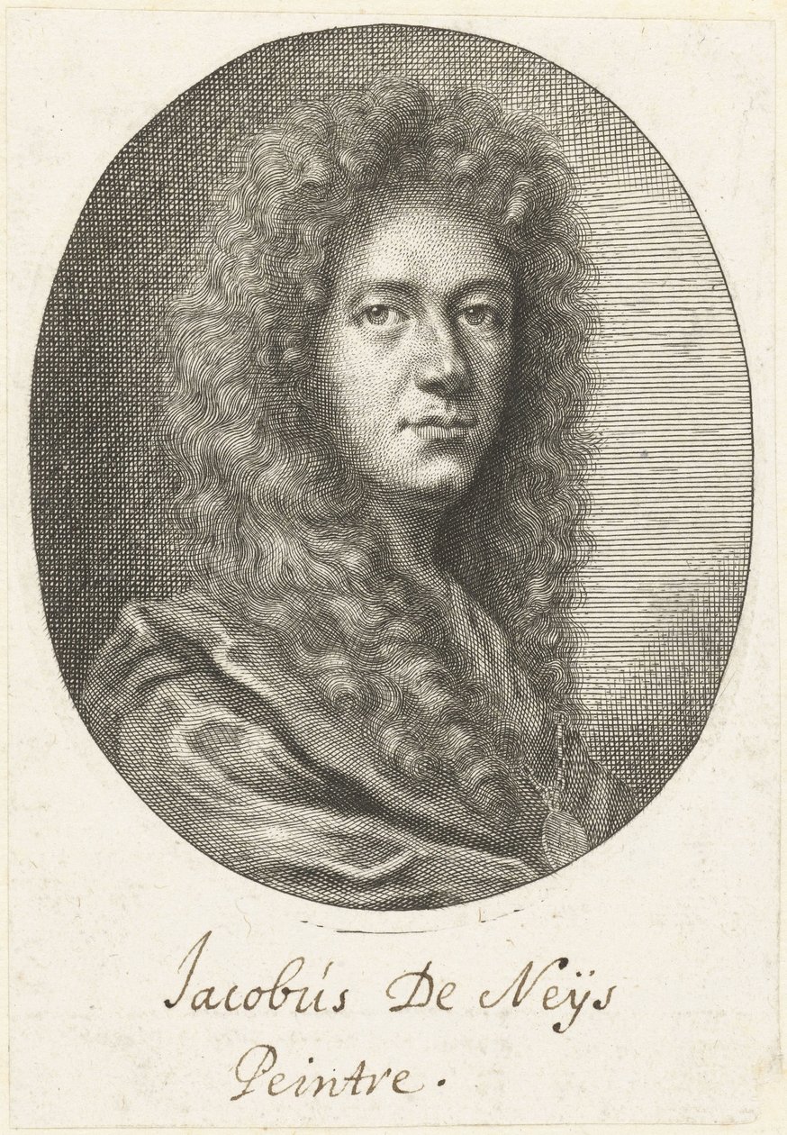 Portrait du peintre Jacob Denys - Richard Collin
