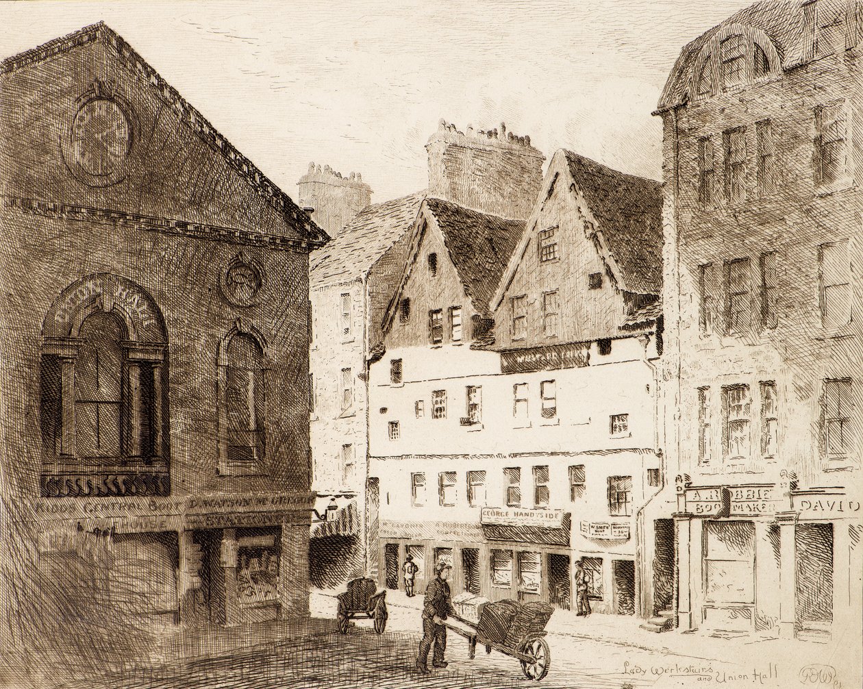 Lady Warkstairs et Union Hall - Richard Davidson Winter