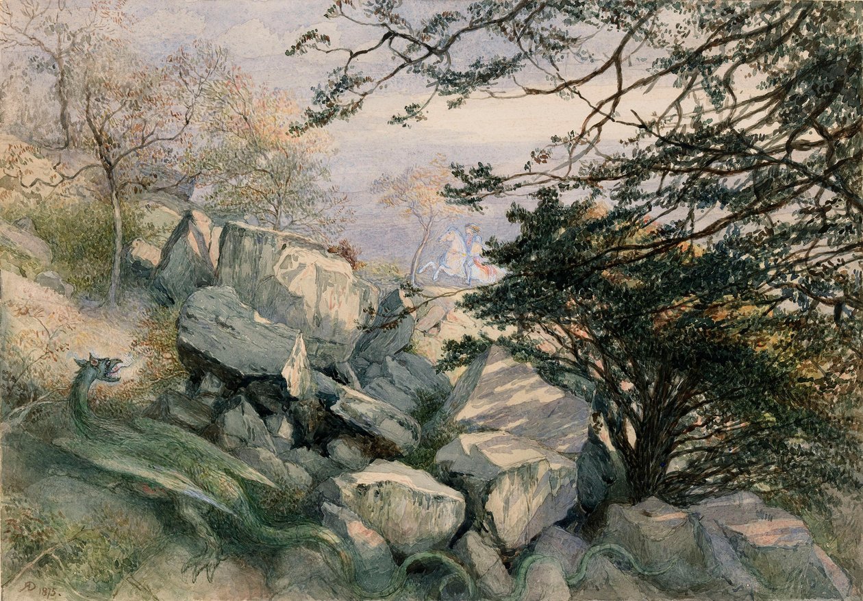 Le dragon de Wantley - Richard Doyle