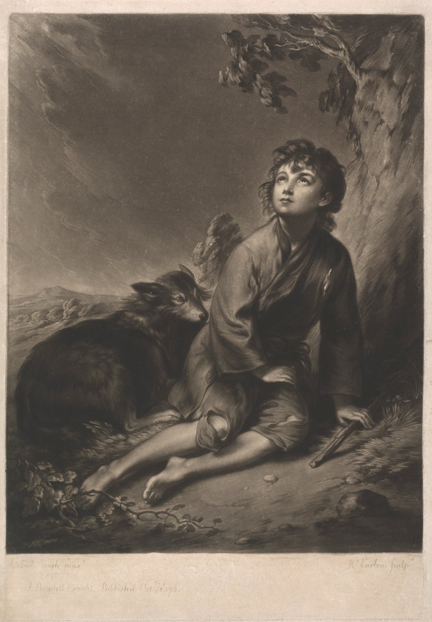 Un garçon berger - Richard Earlom