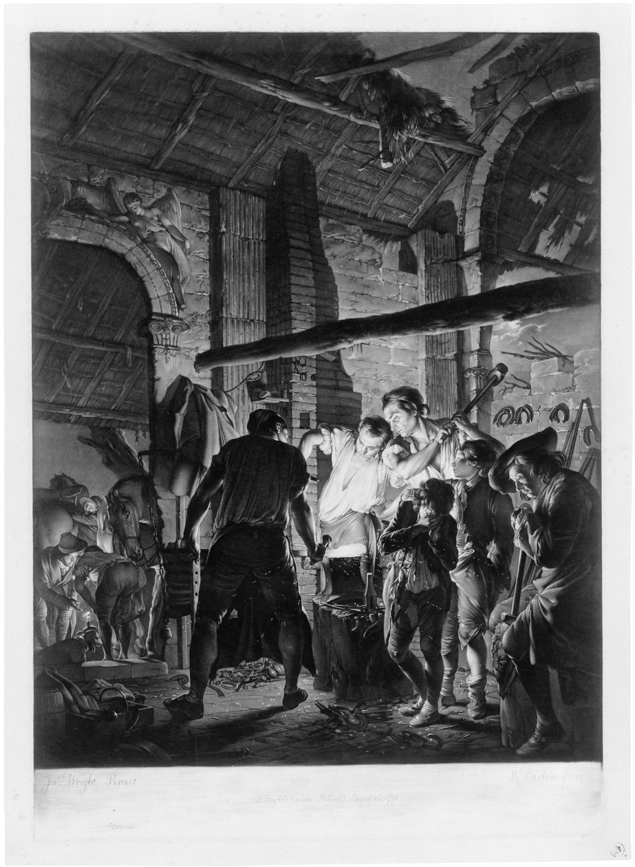 Une forge - Richard Earlom