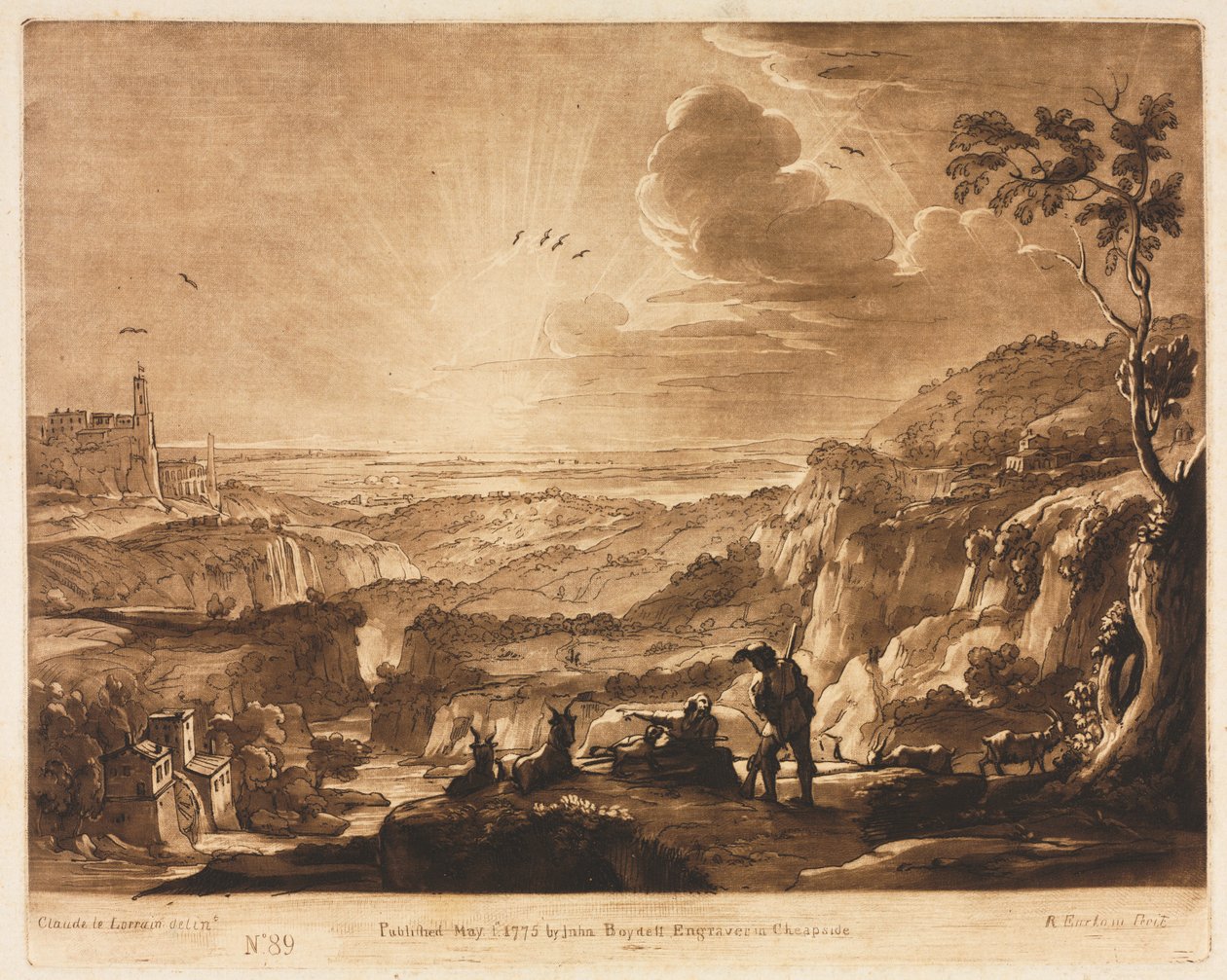 Liber Veritatis : No. 89, Vue d