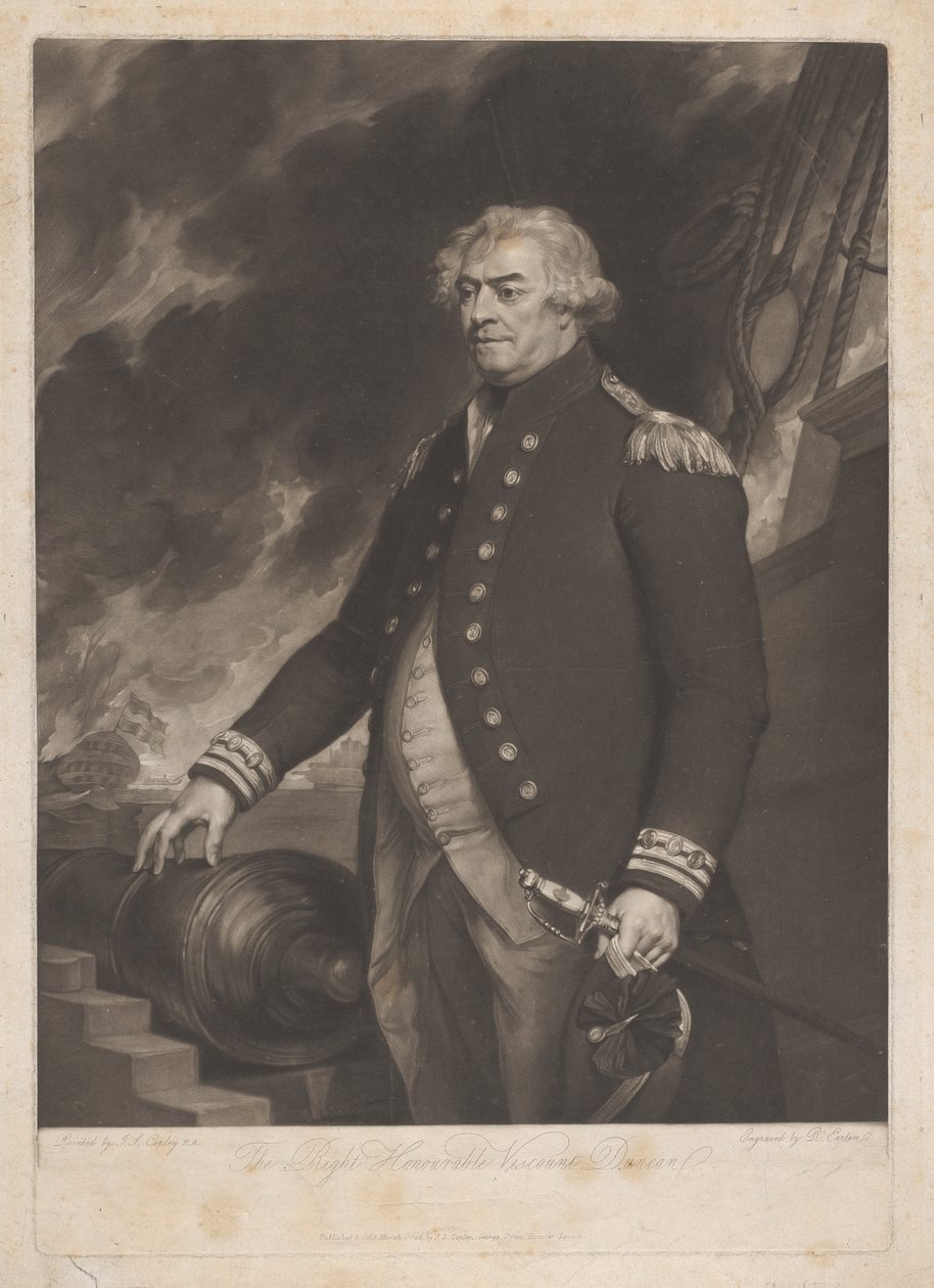 Le très honorable vicomte Duncan - Richard Earlom
