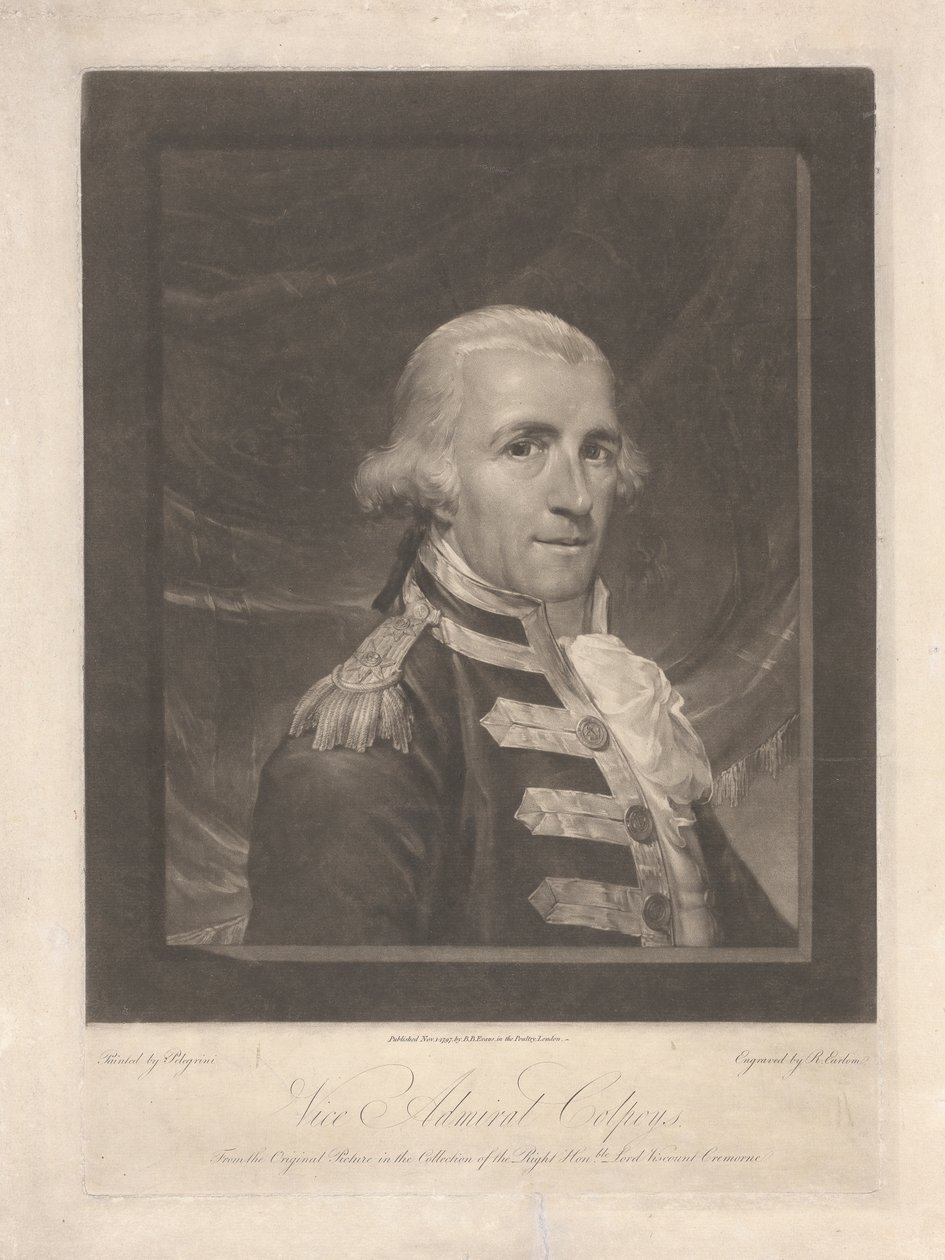 Vice-amiral Colpoys - Richard Earlom