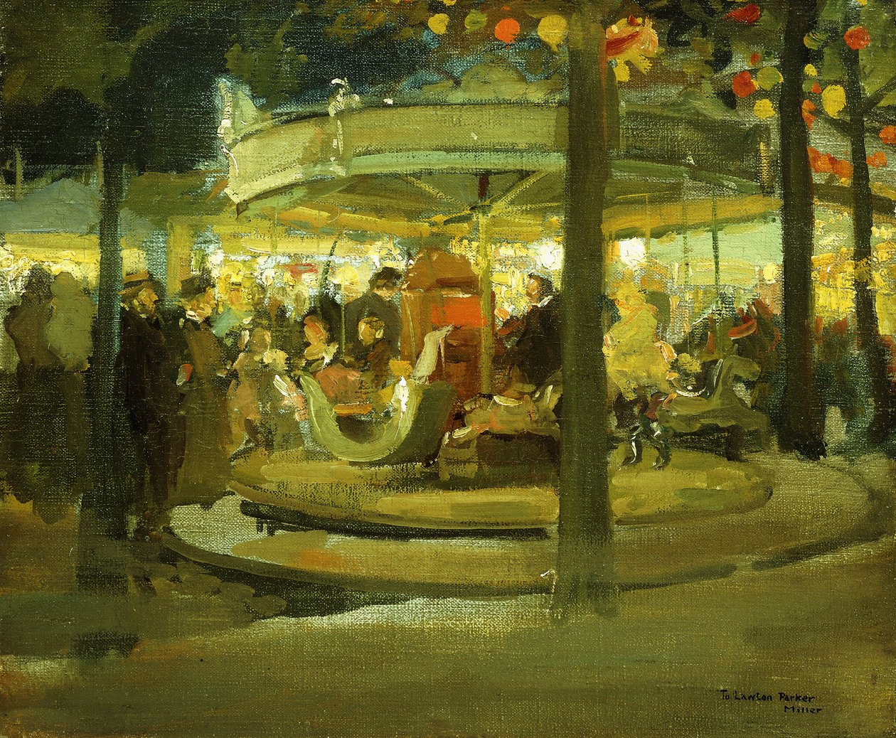 Carrousel, vers 1900-1901 - Richard Emil Miller