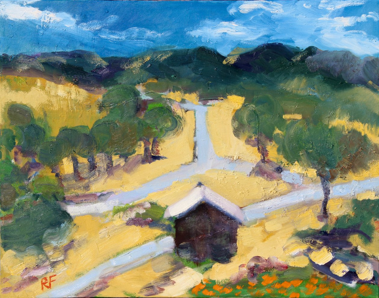 Routes croisées, Atlas Peak, 2019 - Richard Fox