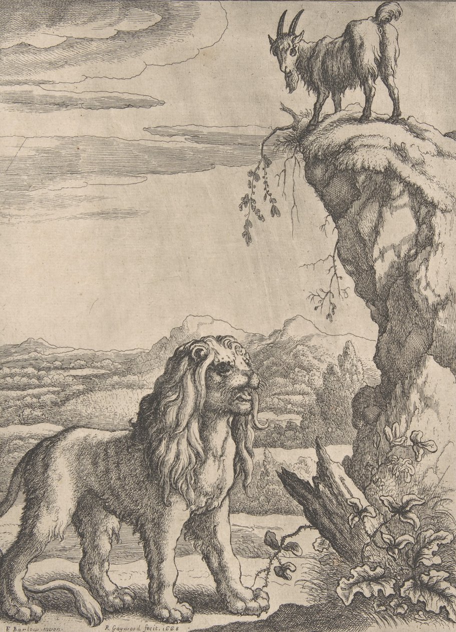 Le lion et le chevreau, d