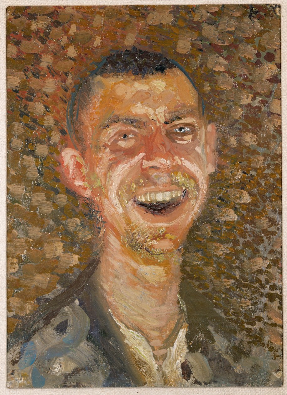 Richard Gerstl, autoportrait (huile sur toile) - Richard Gerstl