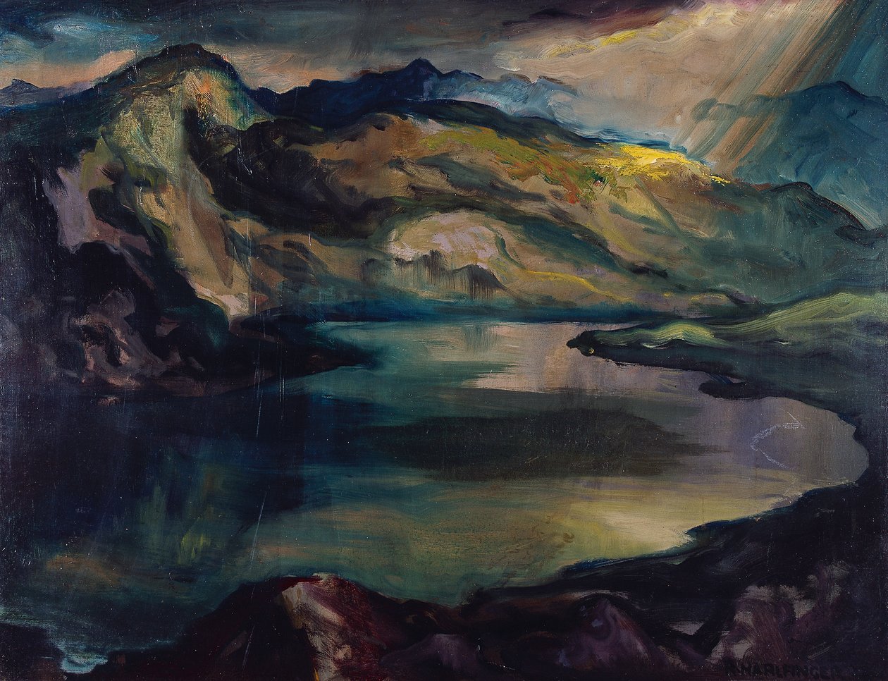 Lac de montagne - Richard Harlfinger