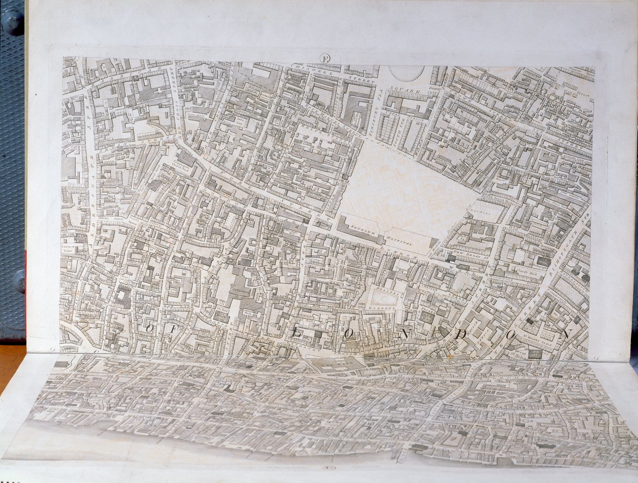 Plan de la ville de Londres, publié en 1813 - Richard Horwood