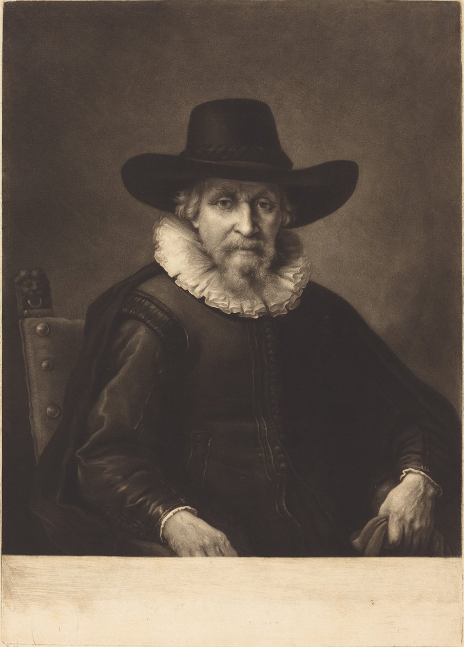 Le Bourgmestre - Richard Houston after Rembrandt van Rijn