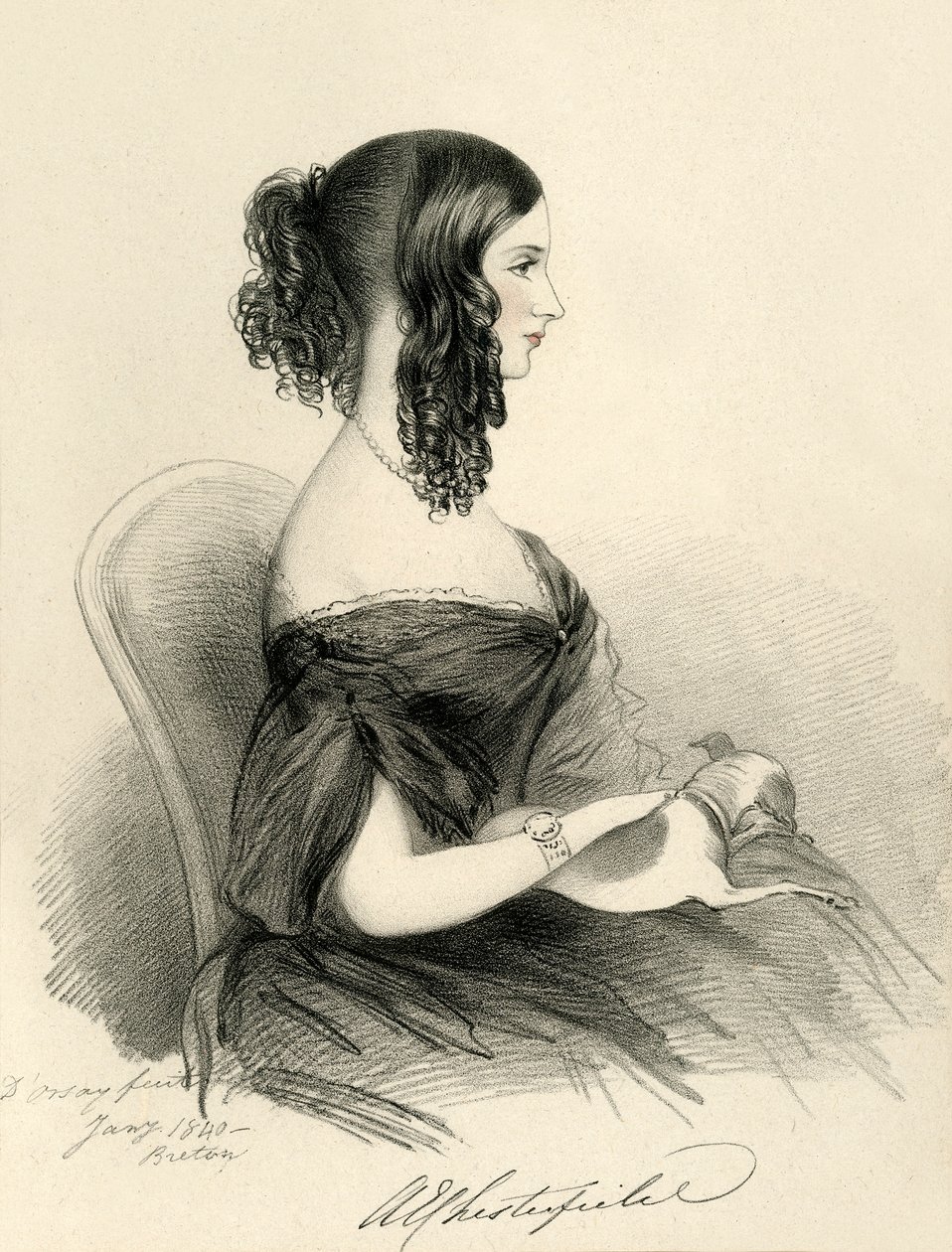 La comtesse de Chesterfield, 1833 - Richard James Lane